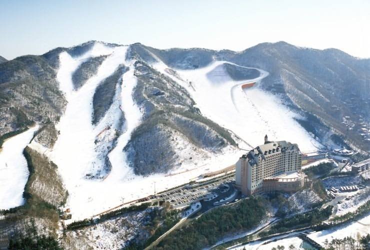 Yangji Pine Resort Ski Valley